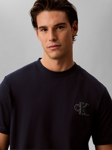 T-Shirt Calvin Klein Jeans en bleu