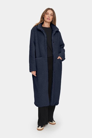 Manteau d’hiver 'SZ Felicia' SAINT TROPEZ en bleu : devant