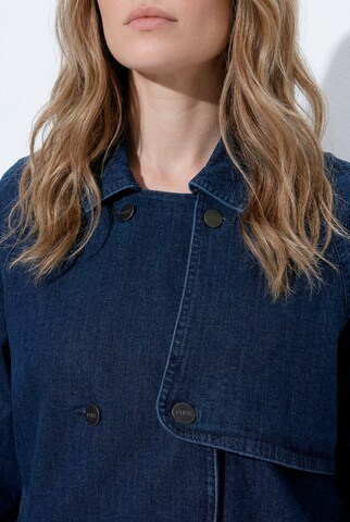 Ulla Popken Übergangsjacke in Blau