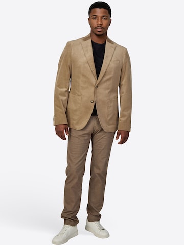 Coupe regular Veste de costume PIERRE CARDIN en beige