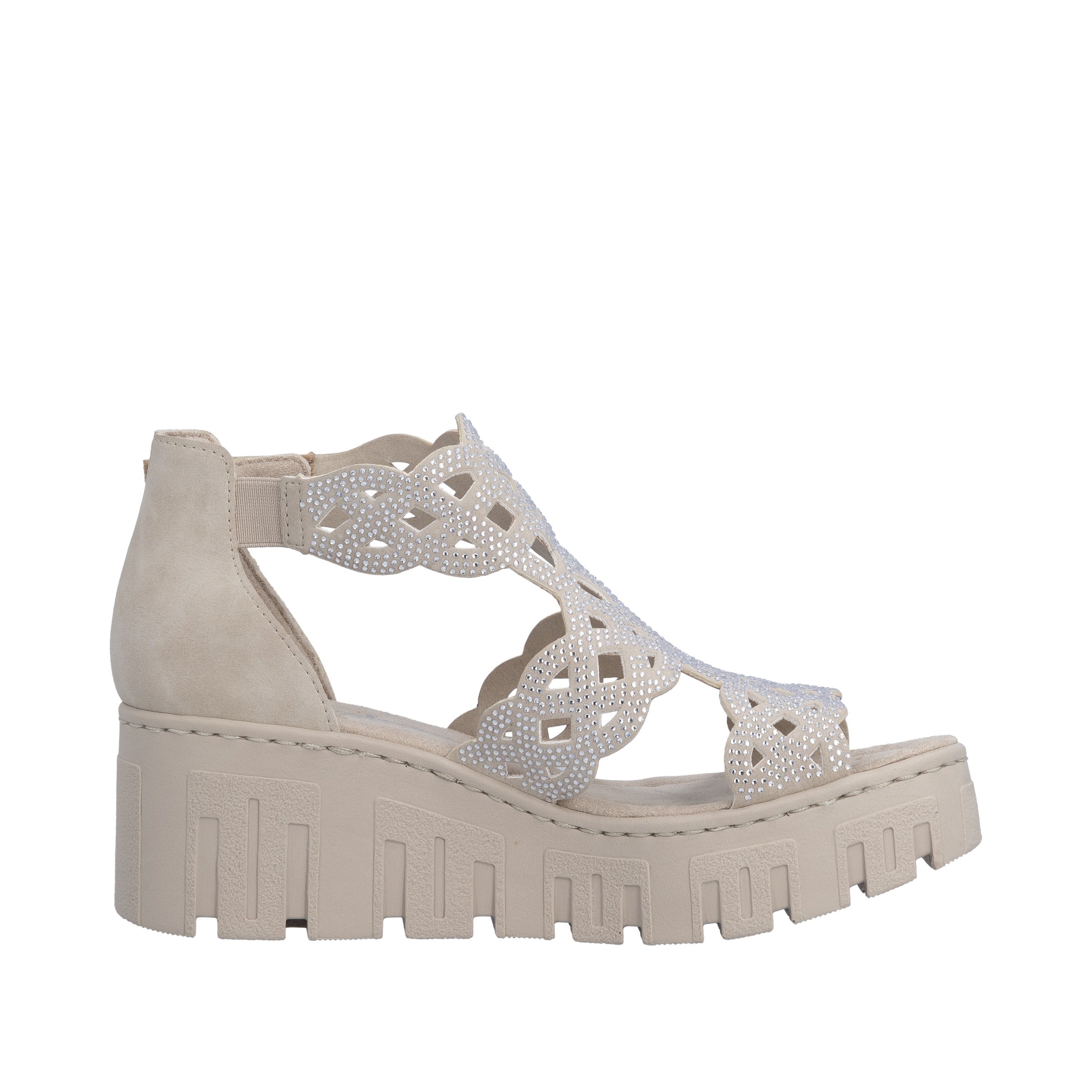 Rieker Sandale in Beige