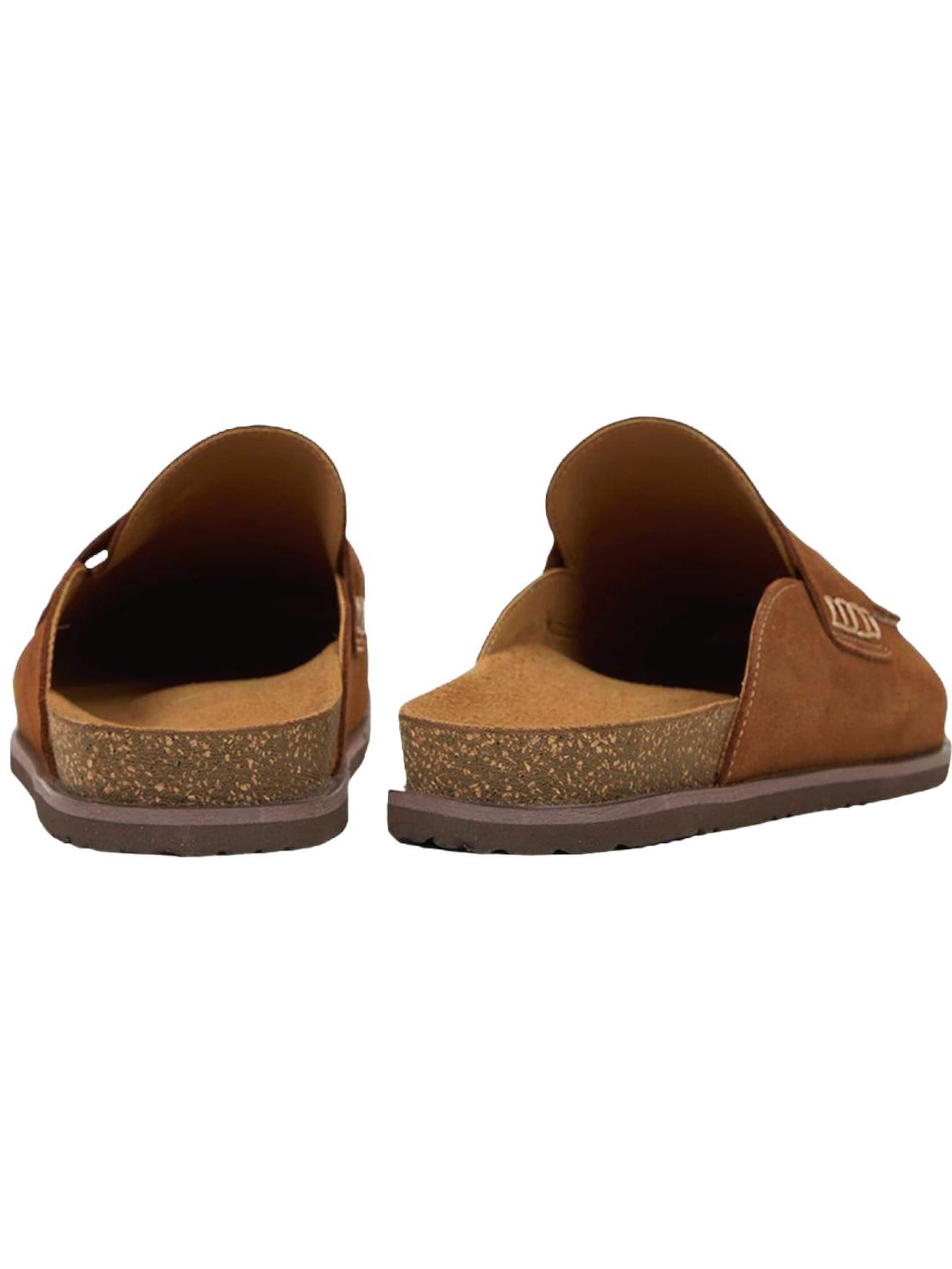 Sabots 'DESA Herren-Wildlederclogs' Desa en marron