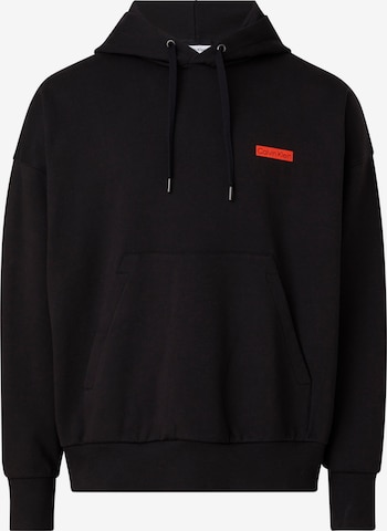 Calvin Klein Sweatshirt in Black: front