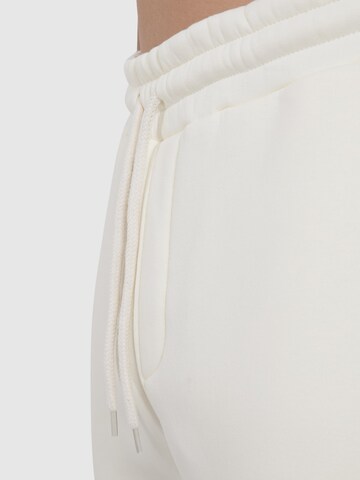 Coupe slim Pantalon 'Evra' Smilodox en beige