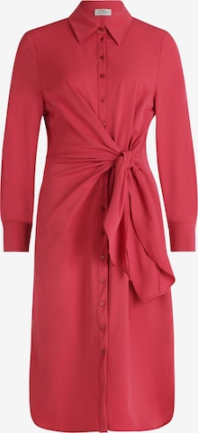 Robe Vera Mont en rouge : devant