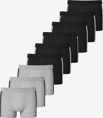 SCHIESSER Boxershorts '95/5 Stretch - Organic Cotton' in Grau: Vorderseite