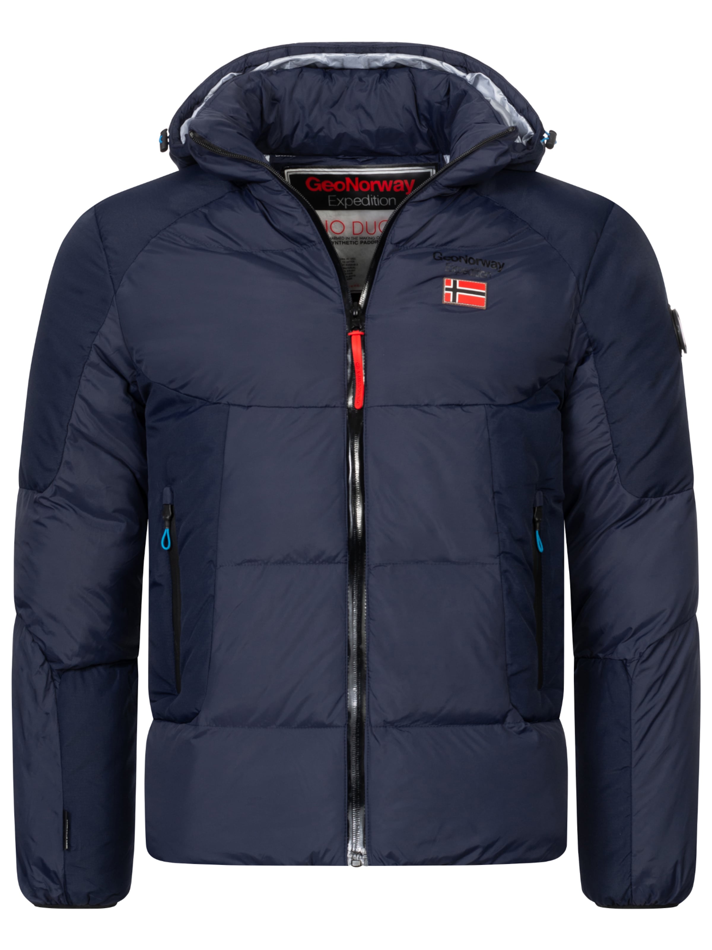 Geo Norway Winter jacket in Blue: front