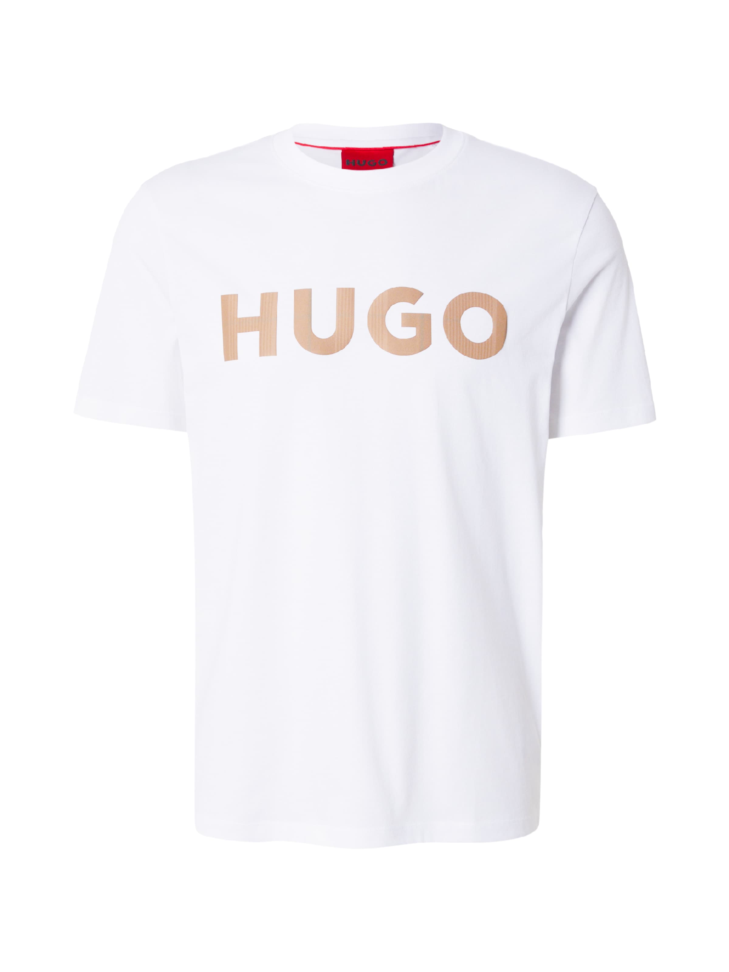 T-Shirt 'Dulivio' HUGO en blanc : devant