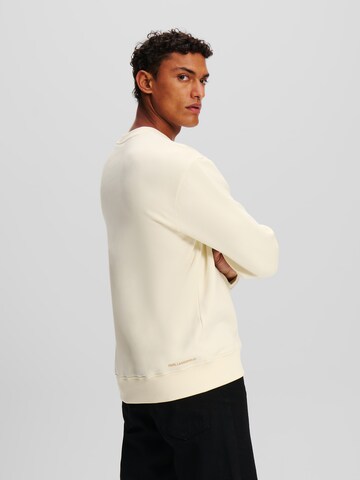 Karl Lagerfeld Sweatshirt 'Art Deco' in Beige