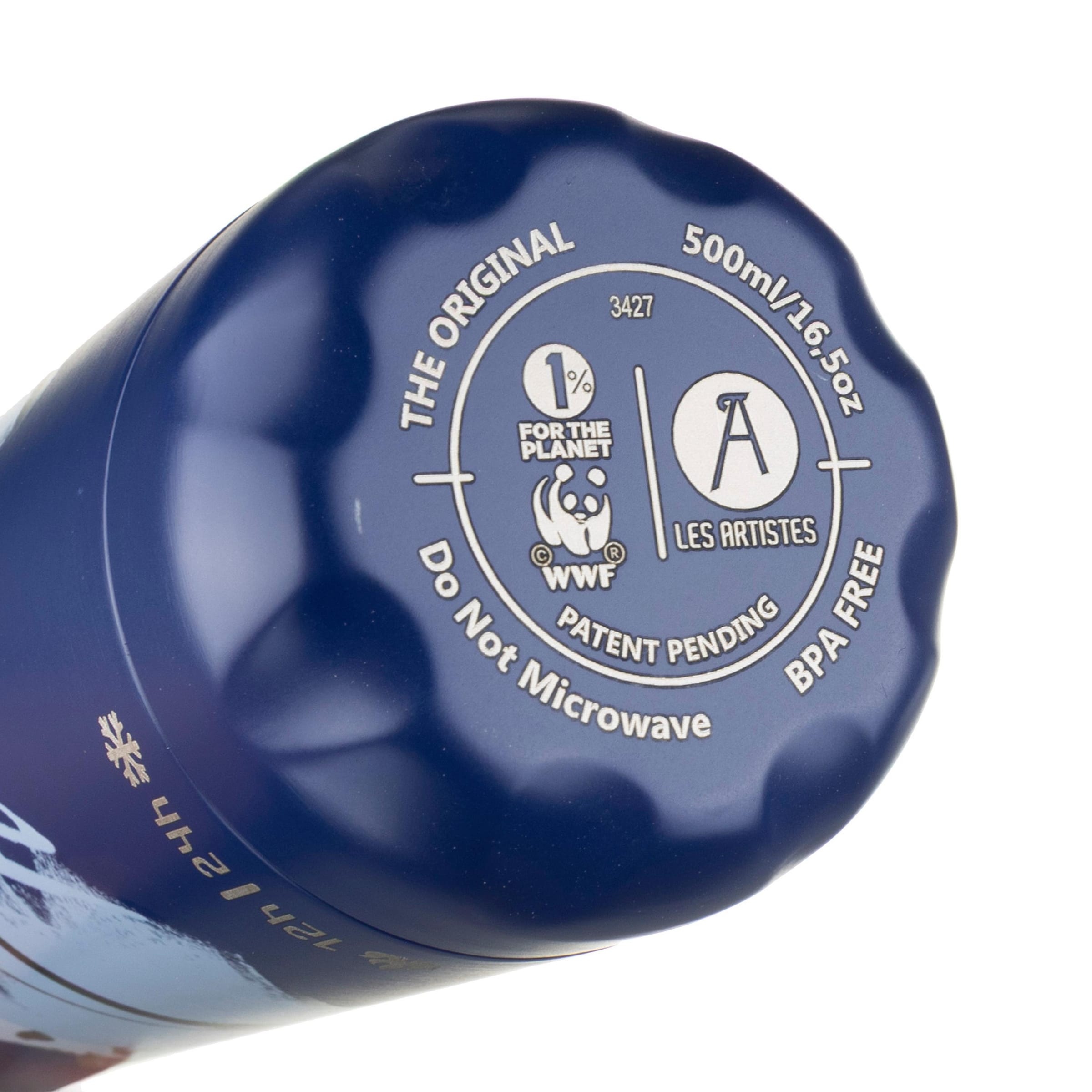 Les Artistes Drinking Bottle in Blue