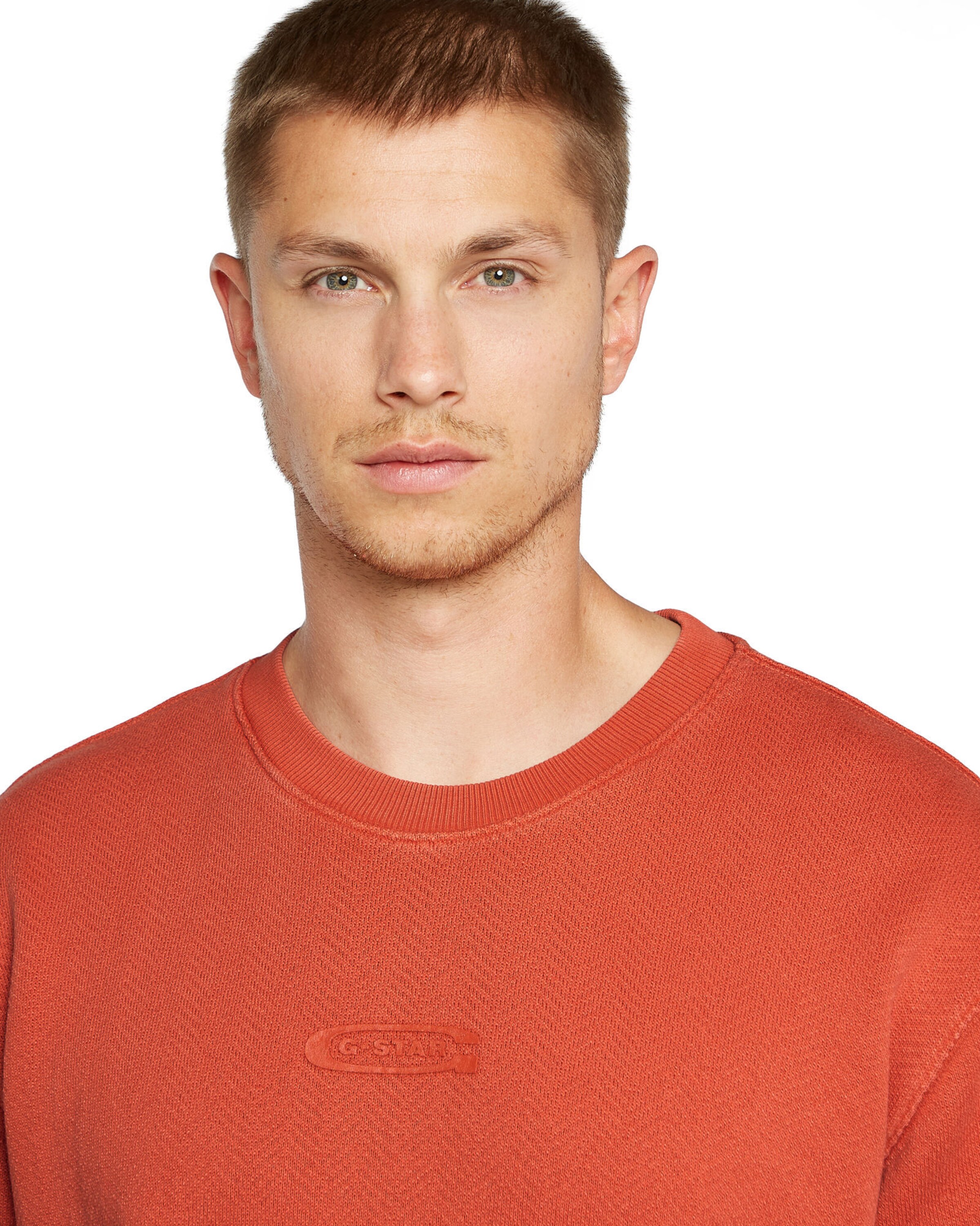 G-STAR Sweatshirt 'Relaxed' in Rood