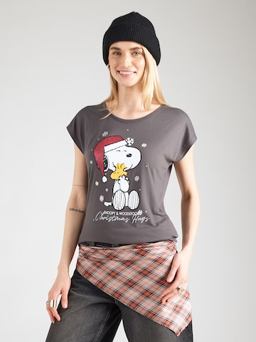 Hailys Shirt 'Ni44cola' in Grey: front