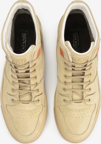 Kazar Sneakers high i beige