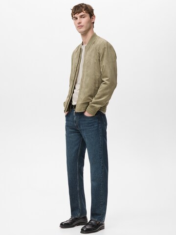 MANGO MAN Kurtka przejściowa 'Bero' w kolorze zielony