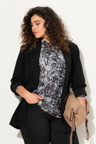 Ulla Popken Shirt in Black: front