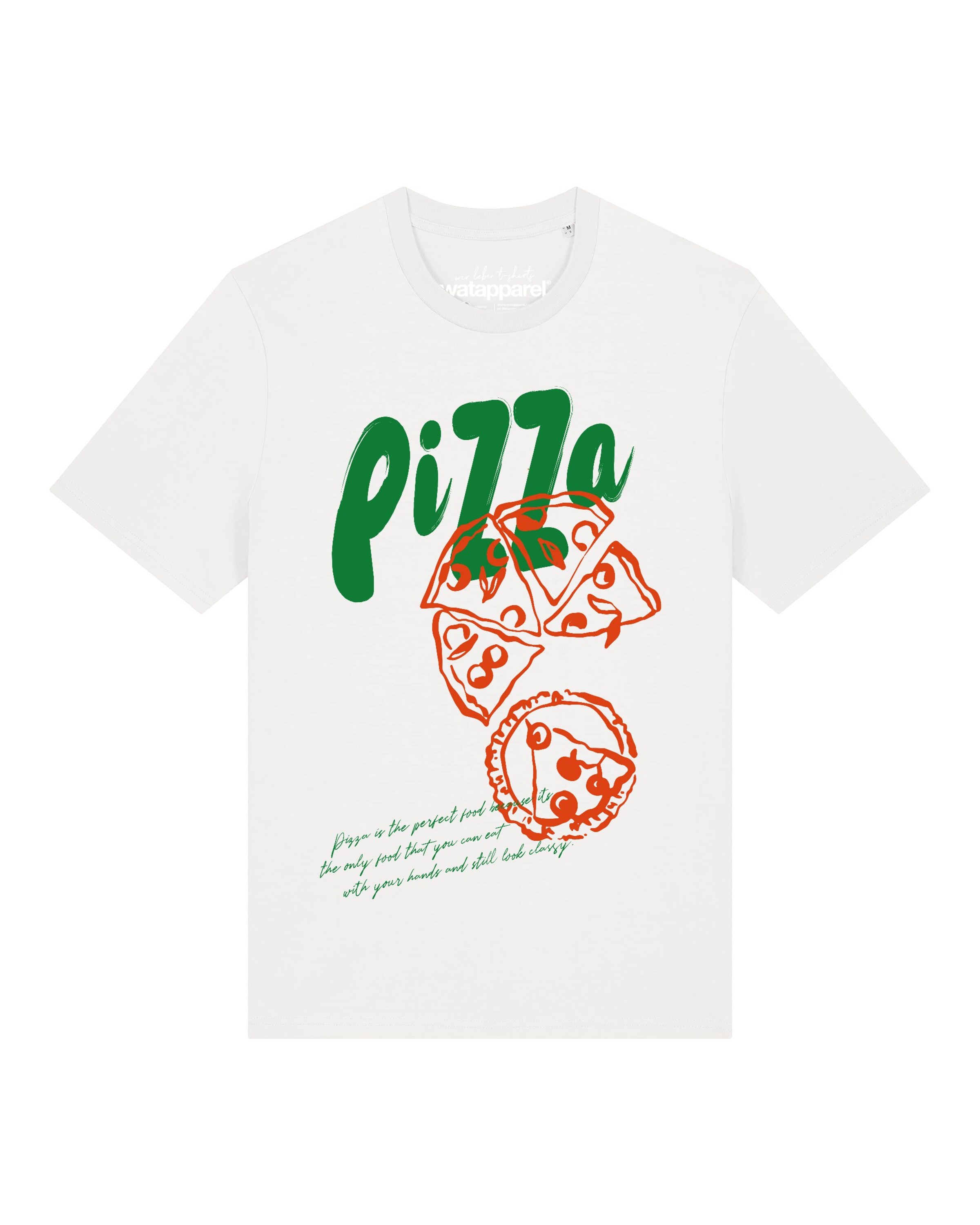 Watapparel T-Shirt in Weiß: Vorderseite