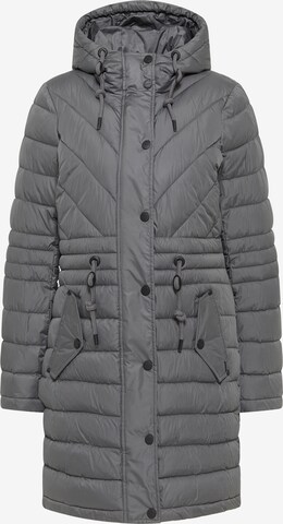 Manteau d’hiver DreiMaster Klassik en gris : devant