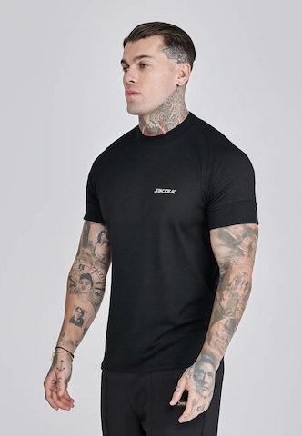 SikSilk - Camiseta 'Tech' en negro