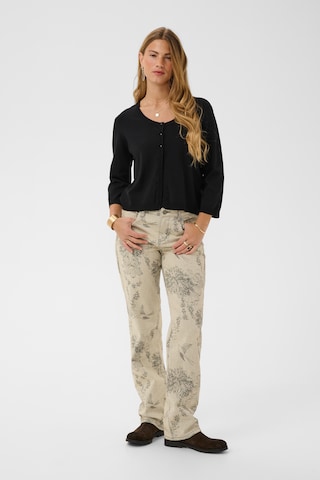 Cardigan 'CRDela' Cream en noir