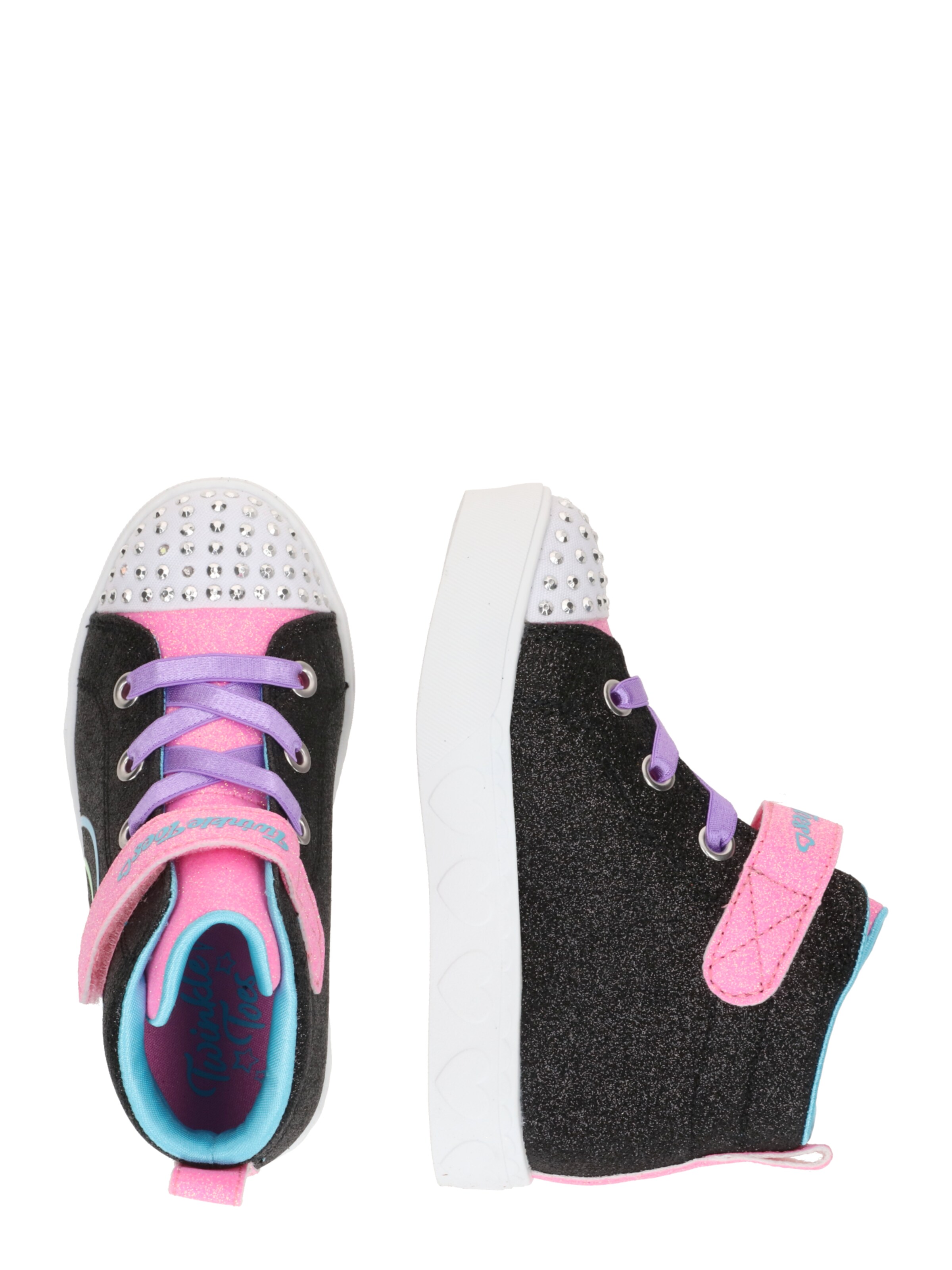 SKECHERS Sneaker 'HEART STEPS' in Schwarz