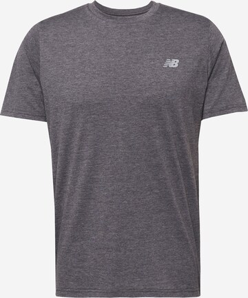 Tricou funcțional 'Essentials' de la new balance pe gri: față