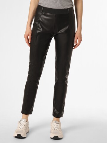 Marie Lund Skinny Pants ' ' in Black: front