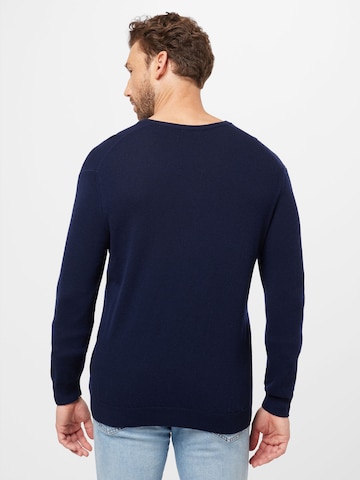 UNITED COLORS OF BENETTON - Regular Fit Pullover em azul