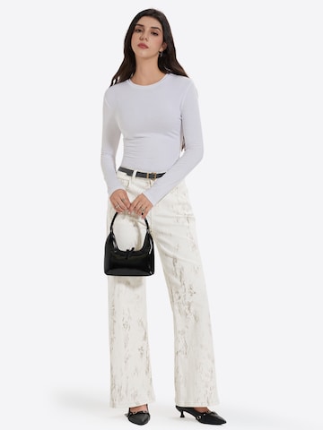 Wide leg Jeans di Imily Bela in bianco