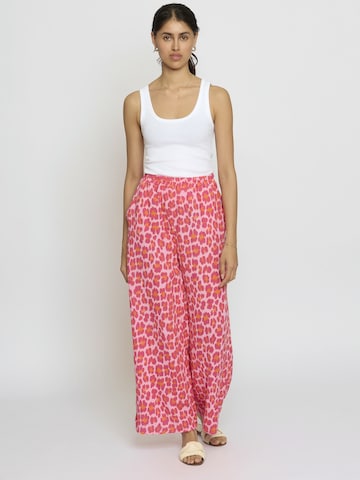 Wide Leg Pantalon 'Patriciaa' Lilavie en rose