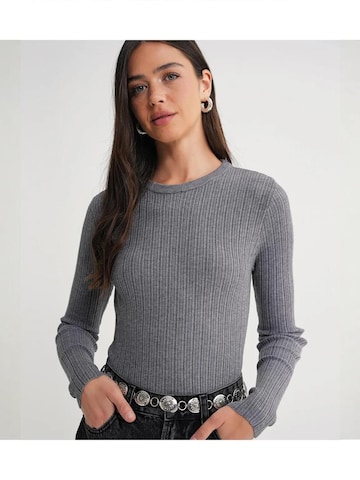 MixRay Sweater in Grey: front