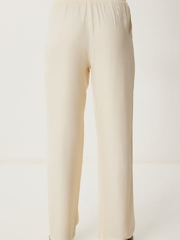 Happiness İstanbul Свободный крой Штаны в Бежевый