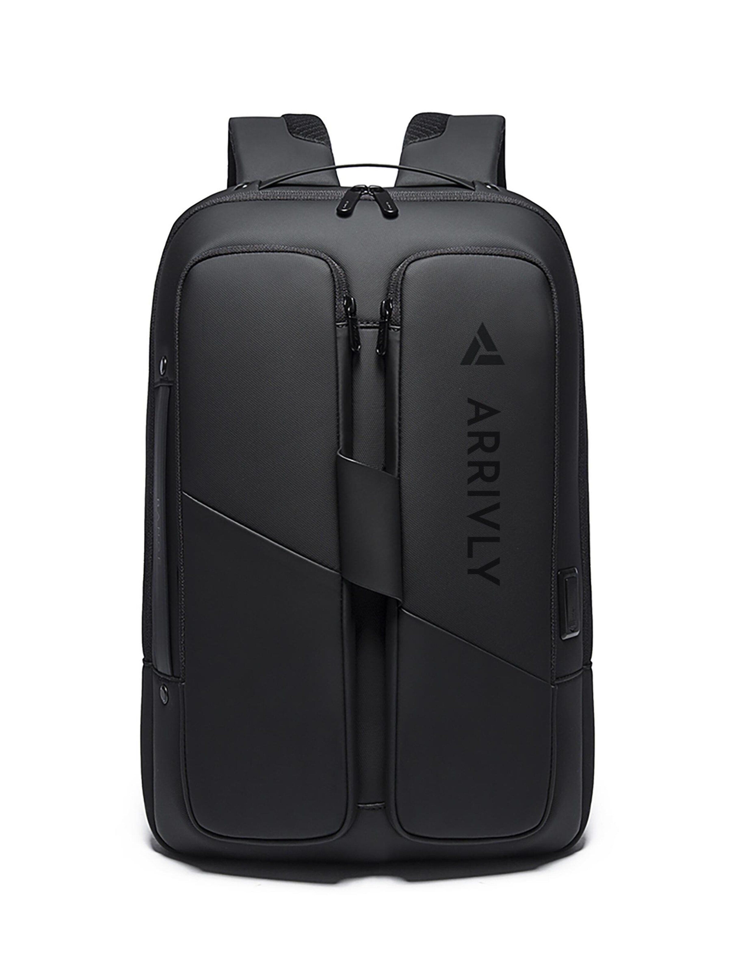 Arrivly Backpack 'Allrounder I Pro' in Black: front