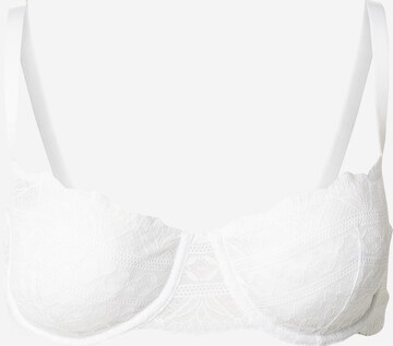 ETAM Balconette Bra 'Idole' in White: front