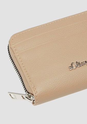 s.Oliver Wallet in Beige