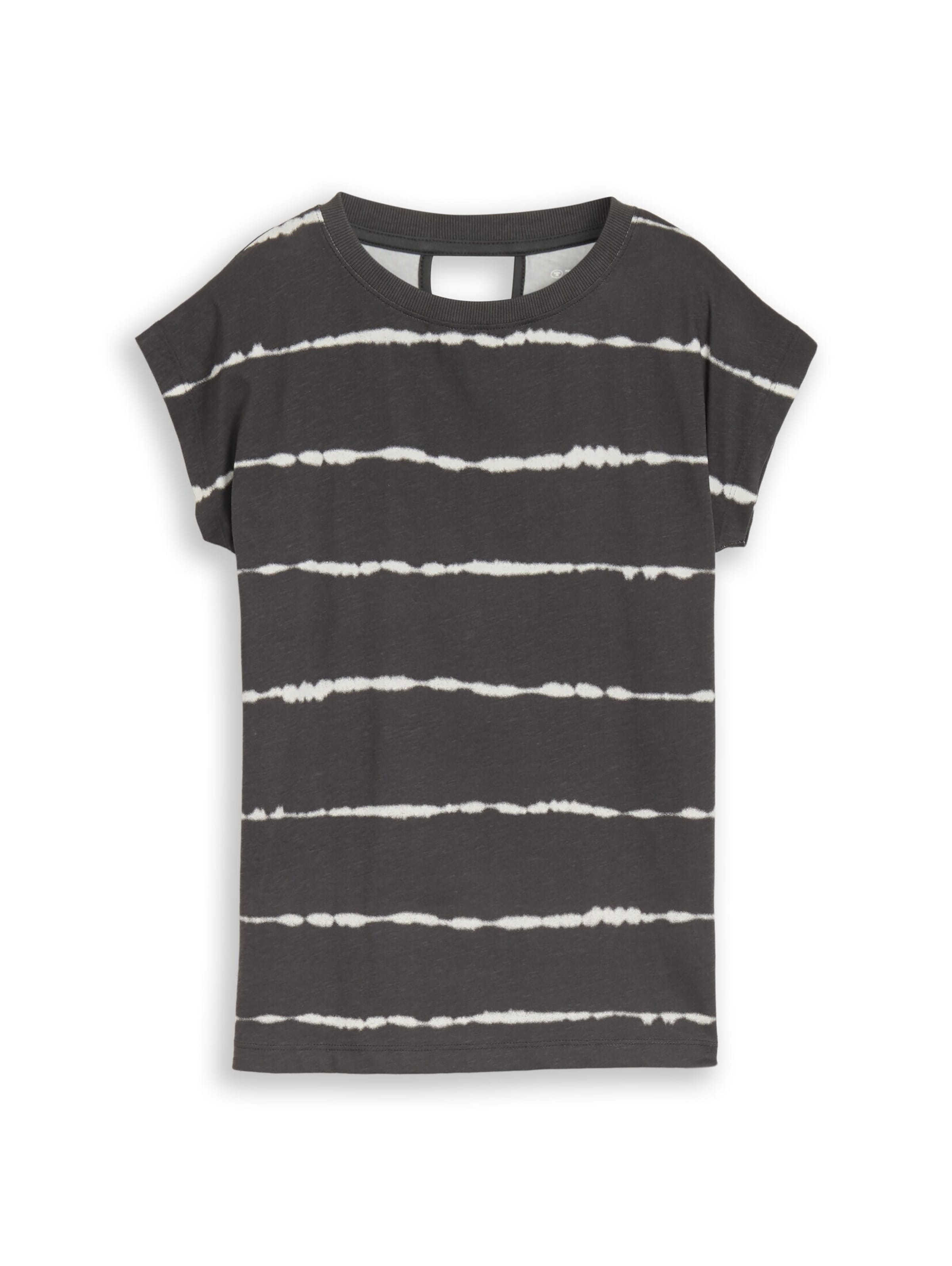 T-Shirt TOM TAILOR en gris : devant