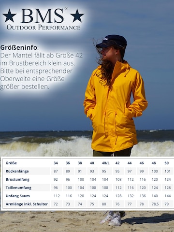 BMS Raincoat 'HafenCity' in Yellow