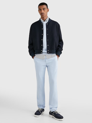TOMMY HILFIGER regular Lærredsbukser 'Bleecker' i blå