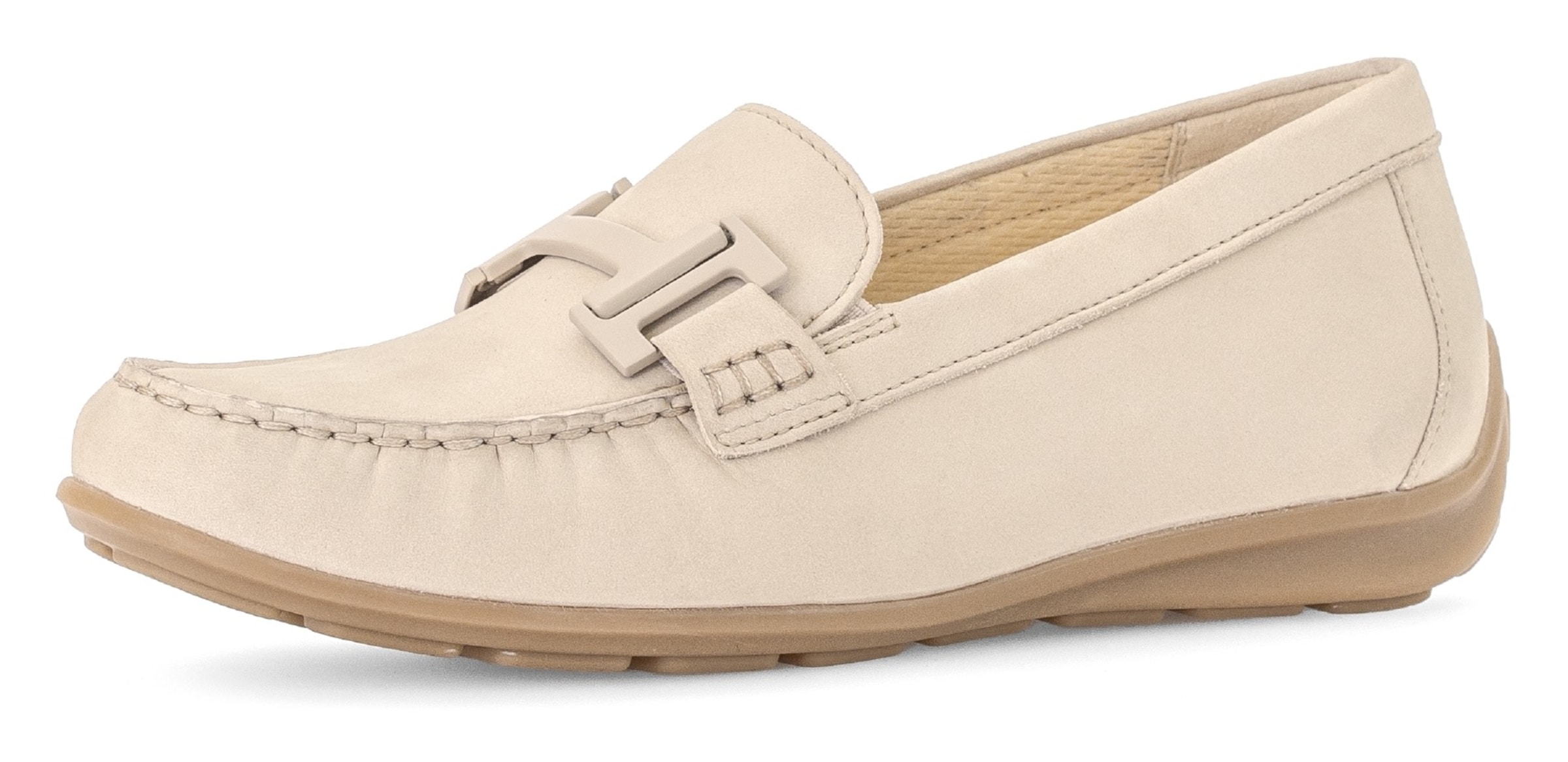 GABOR Mokassin in Beige: Vorderseite