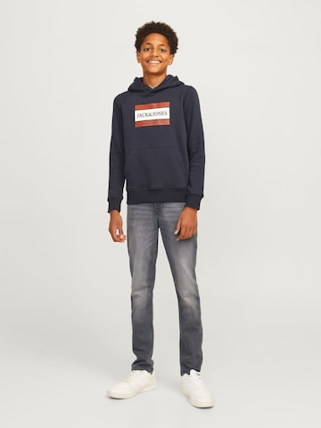 Jack & Jones Junior Baggy Jeans 'Glenn' in Grijs: voorkant