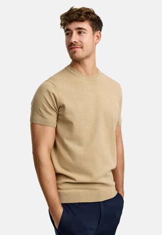 INDICODE JEANS Sweater 'Vasko' in Beige