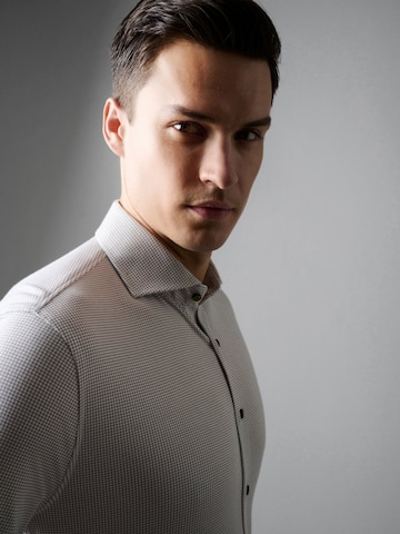 DESOTO Slim fit Button Up Shirt in Grey