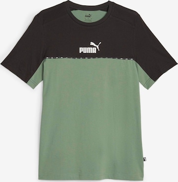 PUMA - Camiseta funcional en verde: frente