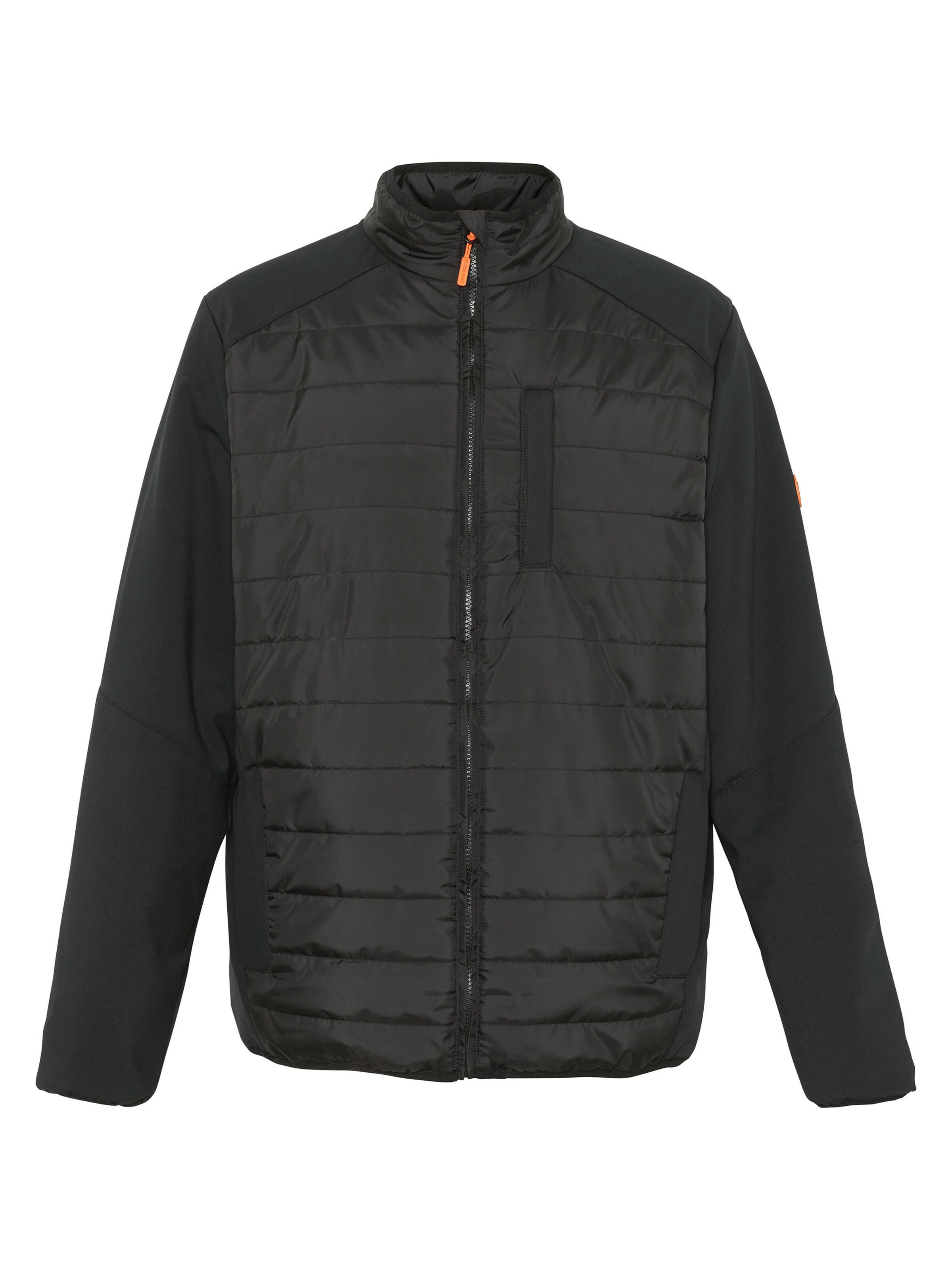 CHIEMSEE Athletic Jacket ' im gesteppten Puffer-Design ' in Black: front