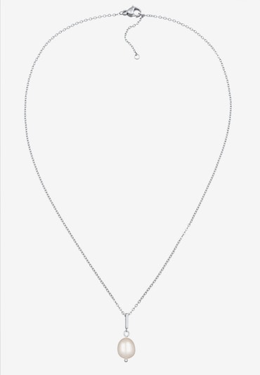 ELLI Řetízek - stříbrná / perlově bílá, Produkt