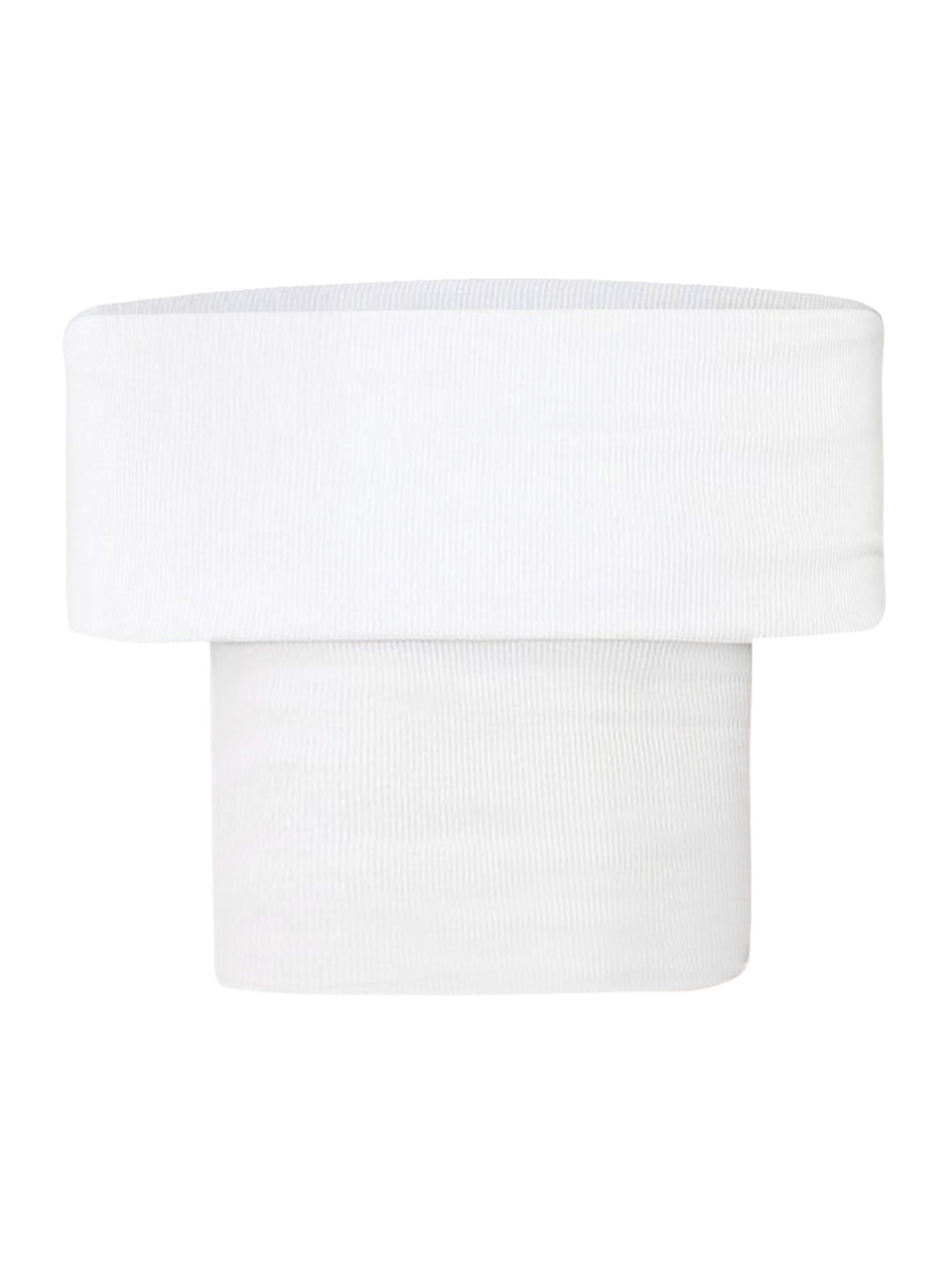 No Matter What Top in weiß, Produktansicht