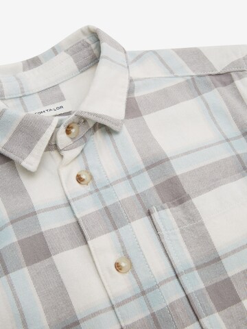 TOM TAILOR Regular fit Button Up Shirt in White