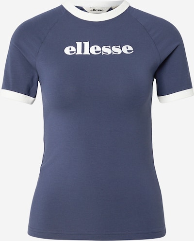 ELLESSE Majica 'Albenga' u morsko plava / bijela, Pregled proizvoda
