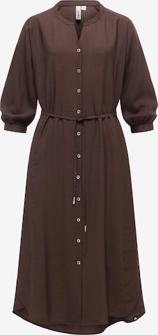 Robe-chemise 'Trea' Ragwear en marron : devant