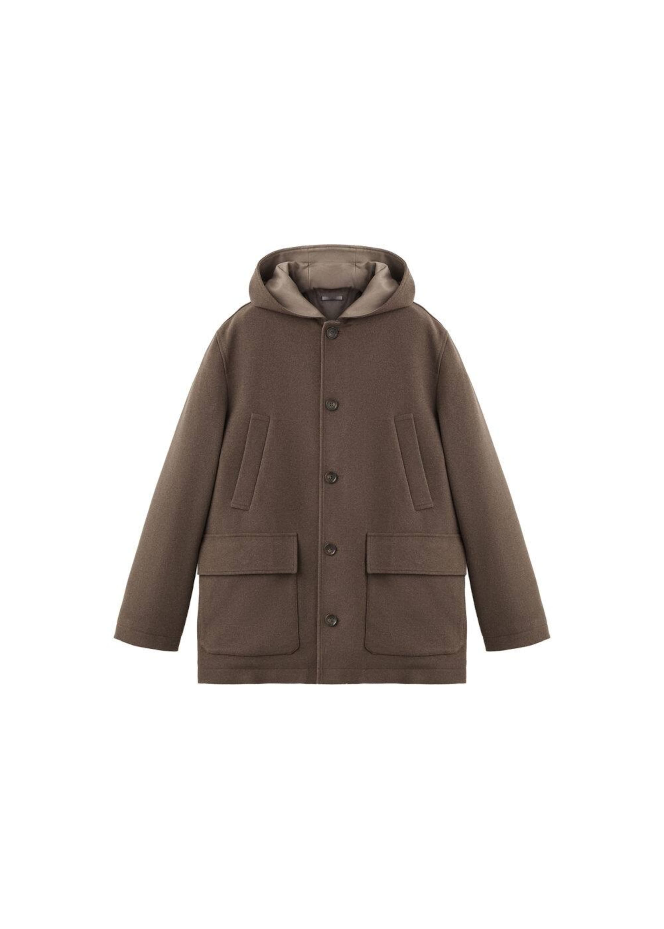 MANGO MAN Between-Seasons Coat 'Sancho' in Brown, Item view
