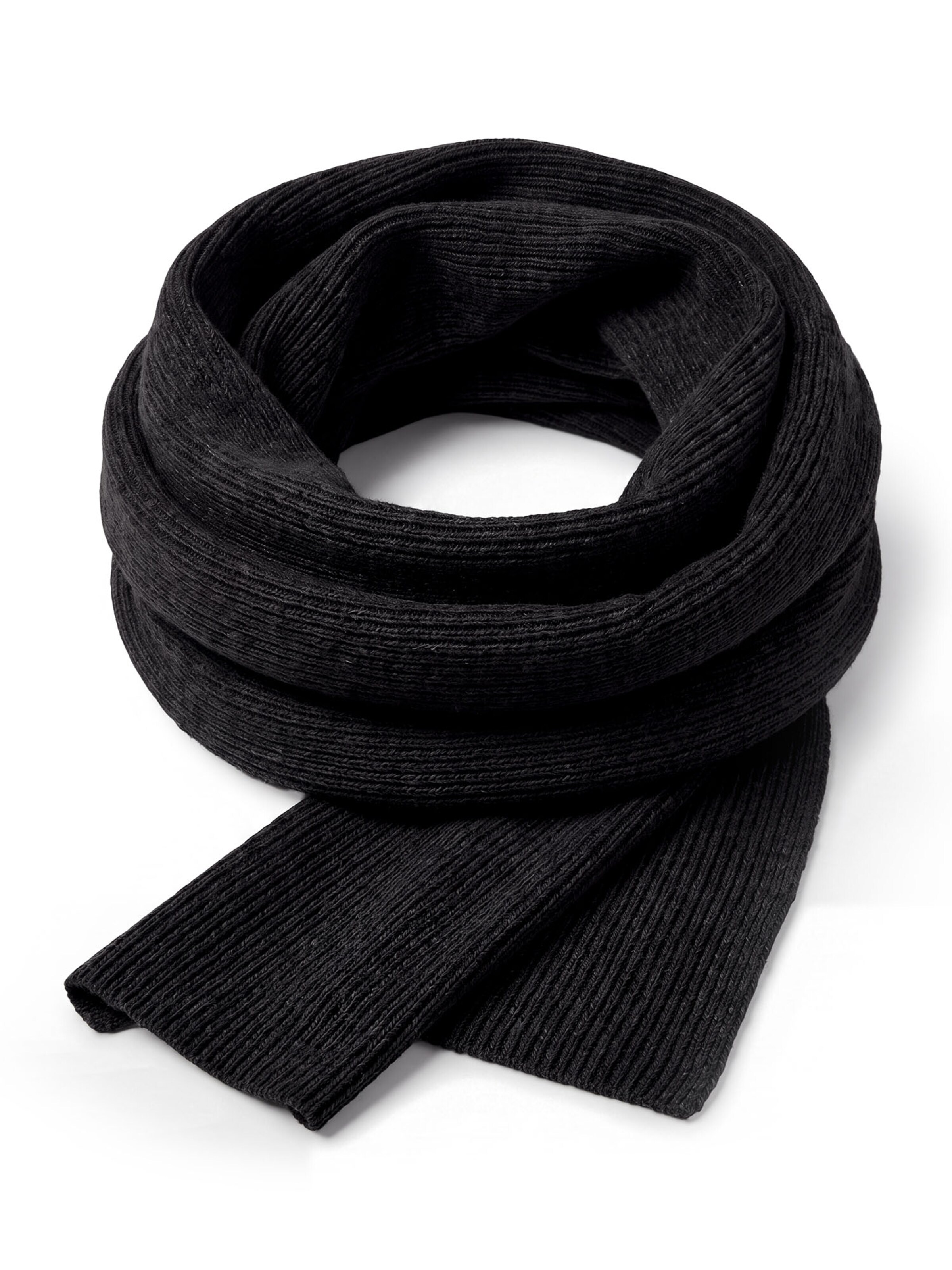Vivisence Scarf 'MS7111' in Black: front